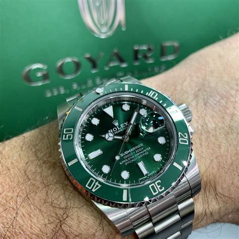 green rolex watches|rolex green face submariner.